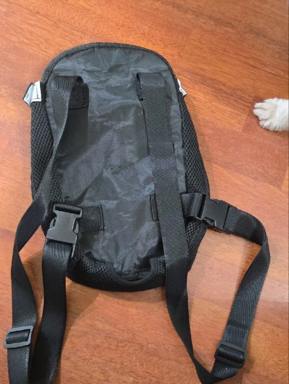 Like New Black Mesh Small PUPPY Sling Bag